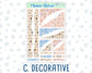 Kit 0305 - Journaling Kit - For Planners | Notebooks - December - Sugarplum Parade