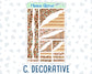 Kit 0296 - Journaling Kit - For Planners | Notebooks - September - Coffee Break
