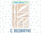 Kit 0301 - Journaling Kit - For Planners | Notebooks - November - Sunday Comfort
