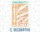 Kit 0241 - Journaling Kit - For Planners | Notebooks - November - Pumpkin Latte