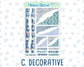 Kit 0247 - Journaling Kit - For Planners | Notebooks - December - Snow Day Adventures