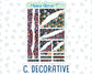 Kit 0304 - Journaling Kit - For Planners | Notebooks - November - Autumn In Bloom