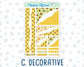 Kit 0277 - Journaling Kit - For Planners | Notebooks - August - Sunflower Drama Club