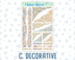 Kit 0300 - Journaling Kit - For Planners | Notebooks - October - Autumn Stroll
