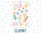 Kit 0260 - Journaling Kit - For Planners | Notebooks - April - Pastel Egg Hunt