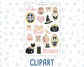 Kit 0297 - Journaling Kit - For Planners | Notebooks - October - Pink Spell