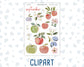 Kit 0295 - Journaling Kit - For Planners | Notebooks - September - Apple Harvest