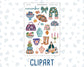 Kit 0304 - Journaling Kit - For Planners | Notebooks - November - Autumn In Bloom