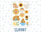 Kit 0277 - Journaling Kit - For Planners | Notebooks - August - Sunflower Drama Club