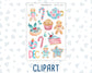 Kit 0246 - Journaling Kit - For Planners | Notebooks - December - Gingerbread Sweets