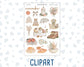 Kit 0301 - Journaling Kit - For Planners | Notebooks - November - Sunday Comfort