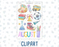 Kit 0230 - Journaling Kit - For Planners | Notebooks - August - School Daze