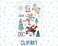 Kit 0247 - Journaling Kit - For Planners | Notebooks - December - Snow Day Adventures