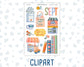 Kit 0234 - Journaling Kit - For Planners | Notebooks - September - REF - Kit 0234 – Reader’s Escape - September