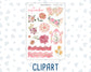 Kit 0294 - Journaling Kit - For Planners | Notebooks - September - Rosy Reveria