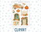 Kit 0233 - Journaling Kit - For Planners | Notebooks - September - Cinnamon Days