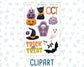 Kit 0236 - Journaling Kit - For Planners | Notebooks - October - Sweet & Spooky