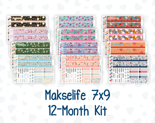 12-Month Kit -  For MakseLife 7x9