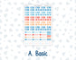 Kit 0268 - Laurel Denise The Nancy Planner Small - Weekly Kit - June - Sea Sweeties