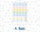 Kit 0279 - Laurel Denise The Nancy Planner Small - Weekly Kit - August - Not Ready For School