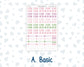 Kit 0253 - Laurel Denise The Nancy Planner Small - Weekly Kit - February - Rosy Daydreams