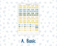 Kit 0274 - Laurel Denise The Nancy Planner Small - Weekly Kit - July - Sunny Lemon Shore
