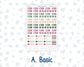 Kit 0307 - Laurel Denise The Nancy Planner Small - Weekly Kit - December - Velvet Hearth