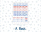 Kit 0273 - Laurel Denise The Nancy Planner Small - Weekly Kit - July - Americana In Bloom