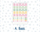 Kit 0267 - Laurel Denise The Nancy Planner Small - Weekly Kit - May - Flowers For Mama
