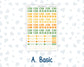 Kit 0277 - Laurel Denise The Nancy Planner Small - Weekly Kit - August - Sunflower Drama Club