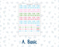 Kit 0262 - Laurel Denise The Nancy Planner Small - Weekly Kit - April - Spring Puffs