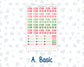Kit 0276 - Laurel Denise The Nancy Planner Small - Weekly Kit - July - Melon Crush
