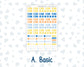 Kit 0219 Laurel Denise Mini Size  – Weekly - Horizontal Layout - Bee's Business- May