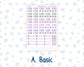 Kit 0263 - Laurel Denise The Nancy Planner Small - Weekly Kit - April - Lavender Drift