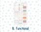 Kit 0293 - Laurel Denise The Nancy Planner Small - Weekly Kit - September - Fleur de Provence