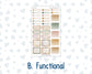 Kit 0243 - Laurel Denise Mini - Horizontal - Weekly Kit - November - Boho Autumn