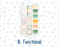 Kit 0226 - Laurel Denise Mini - Horizontal - Weekly Kit - July - Tropical Whimsy