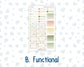 Kit 0295 - Laurel Denise The Nancy Planner Small - Weekly Kit - September - Apple Harvest