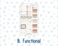 Kit 0303 - Laurel Denise The Nancy Planner Small - Weekly Kit - November - Into The Woods