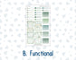 Kit 0264 - Laurel Denise The Nancy Planner Small - Weekly Kit - May - Spring Walk