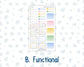Kit 0279 - Laurel Denise The Nancy Planner Small - Weekly Kit - August - Not Ready For School