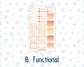 Kit 0241 - Laurel Denise Mini - Horizontal - Weekly Kit - November - Pumpkin Latte