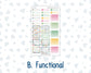Kit 0267 - Laurel Denise The Nancy Planner Small - Weekly Kit - May - Flowers For Mama