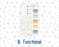 Kit 0300 - Laurel Denise The Nancy Planner Small - Weekly Kit - October - Autumn Stroll