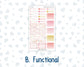 Kit 0294 - Laurel Denise The Nancy Planner Small - Weekly Kit - September - Rosy Reveria