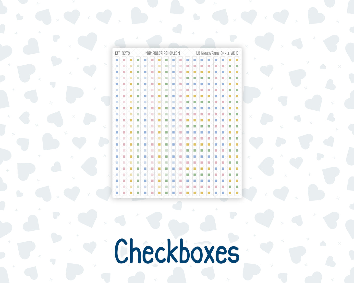 Kit 0279 - Laurel Denise The Nancy Planner Small - Weekly Kit - August - Not Ready For School
