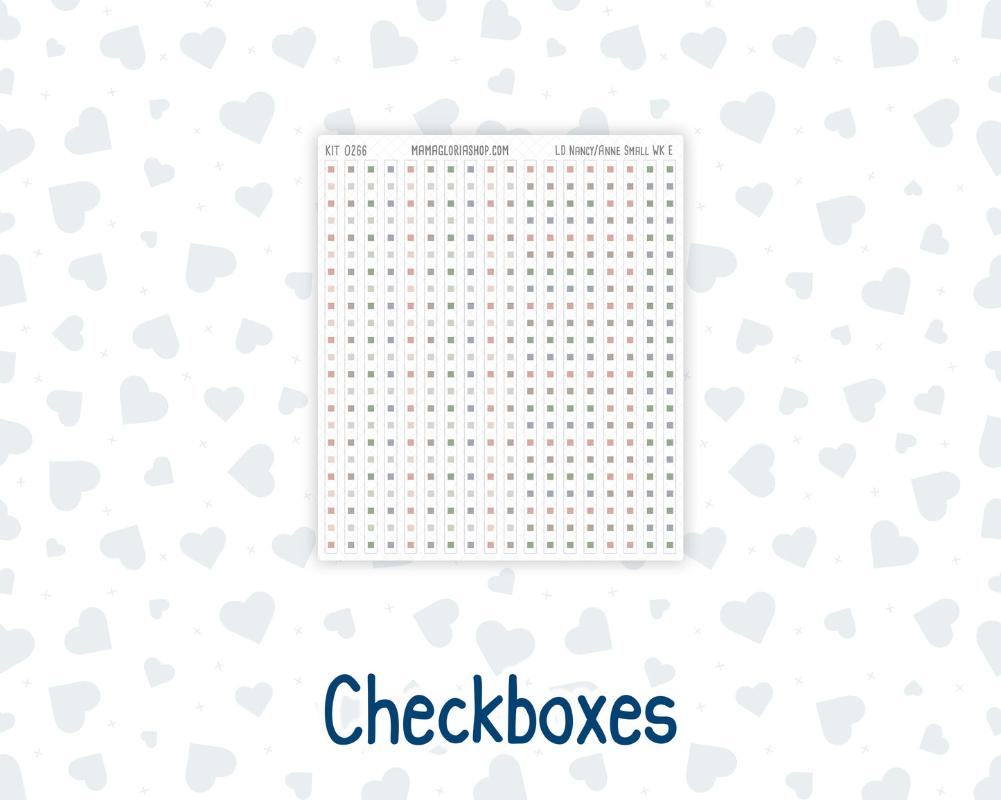 Kit 0266 - Laurel Denise The Nancy Planner Small - Weekly Kit - May - Froggy Lake Picnic