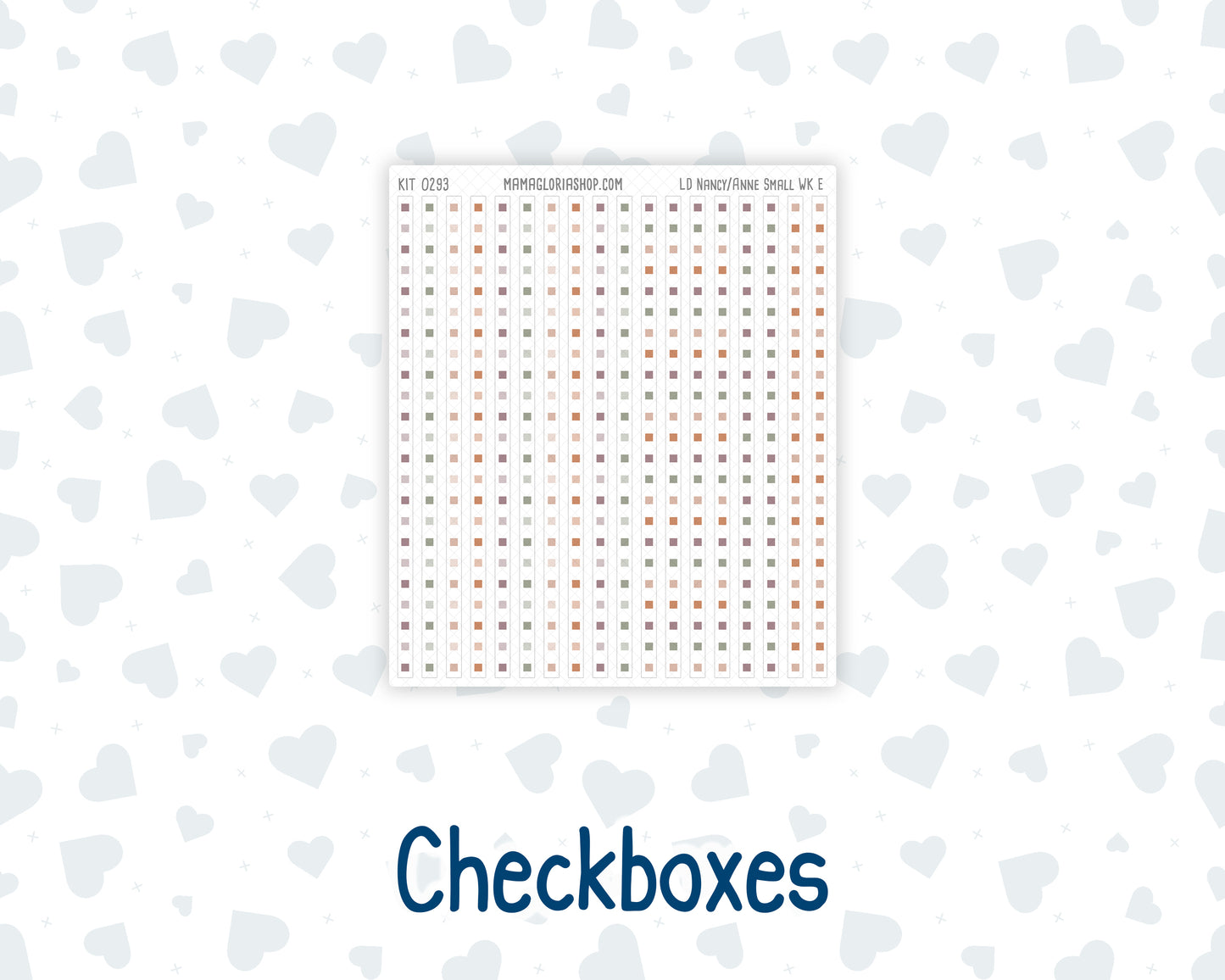 Kit 0293 - Laurel Denise The Nancy Planner Small - Weekly Kit - September - Fleur de Provence