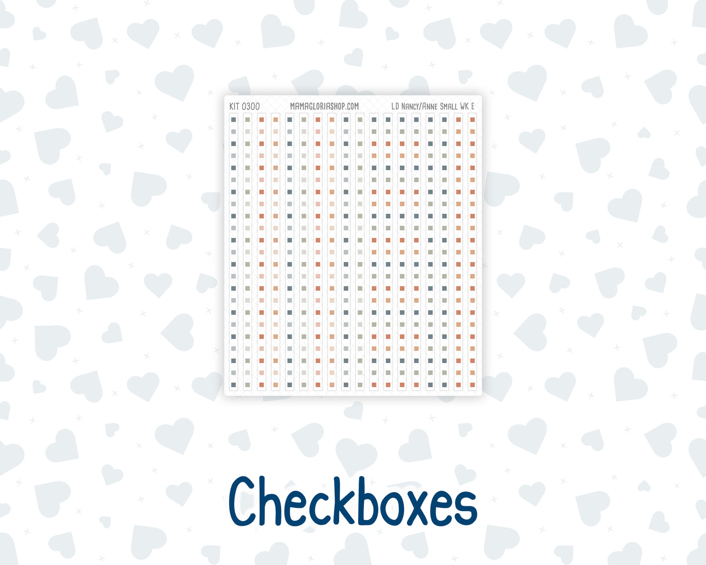 Kit 0300 - Laurel Denise The Nancy Planner Small - Weekly Kit - October - Autumn Stroll