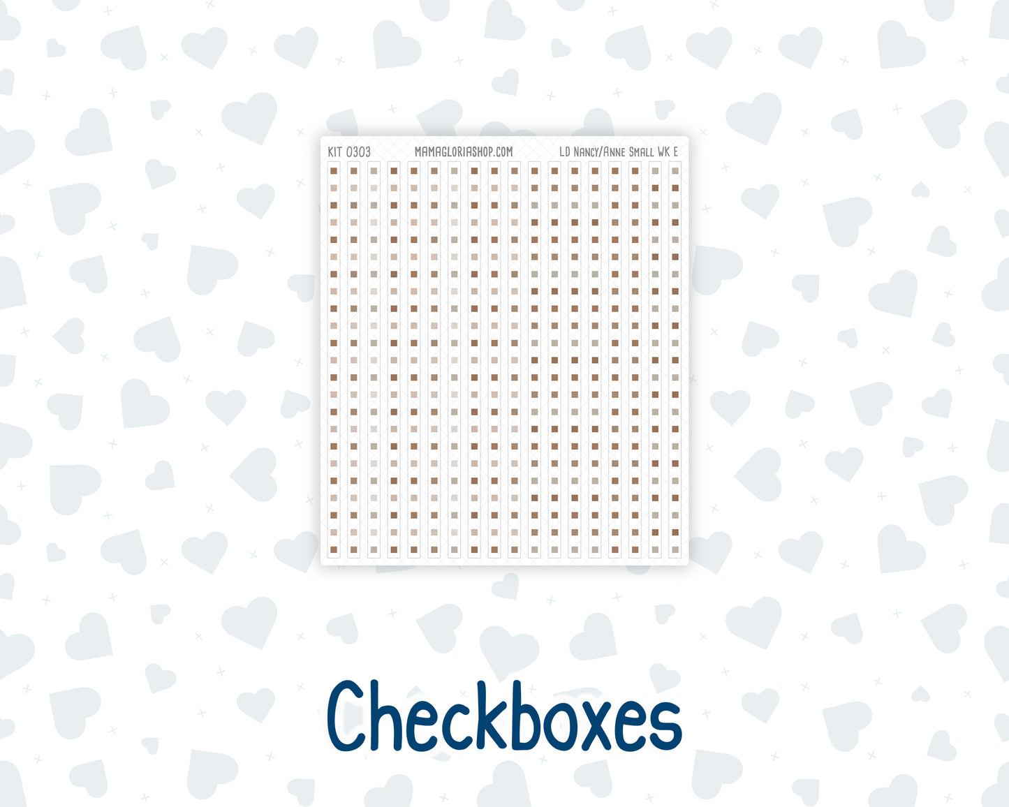 Kit 0303 - Laurel Denise The Nancy Planner Small - Weekly Kit - November - Into The Woods